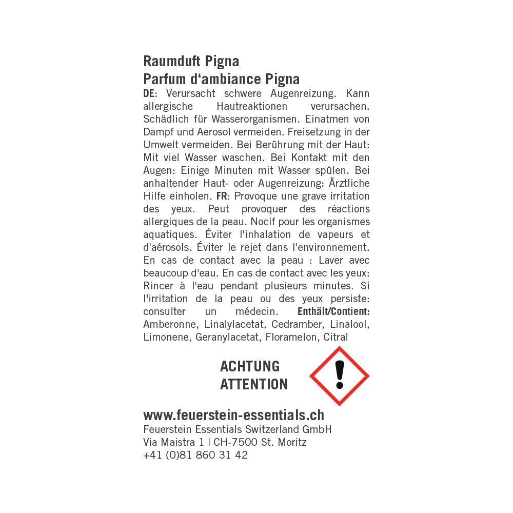 Room fragrance Pigna Refill