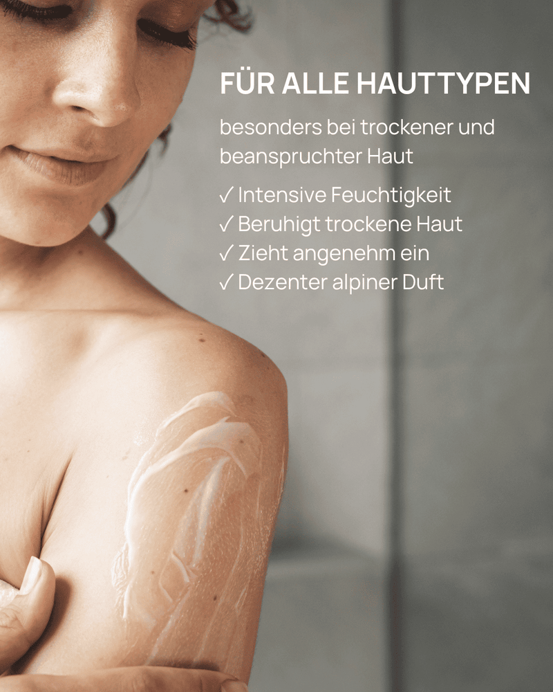 Bodylotion für trockene Haut