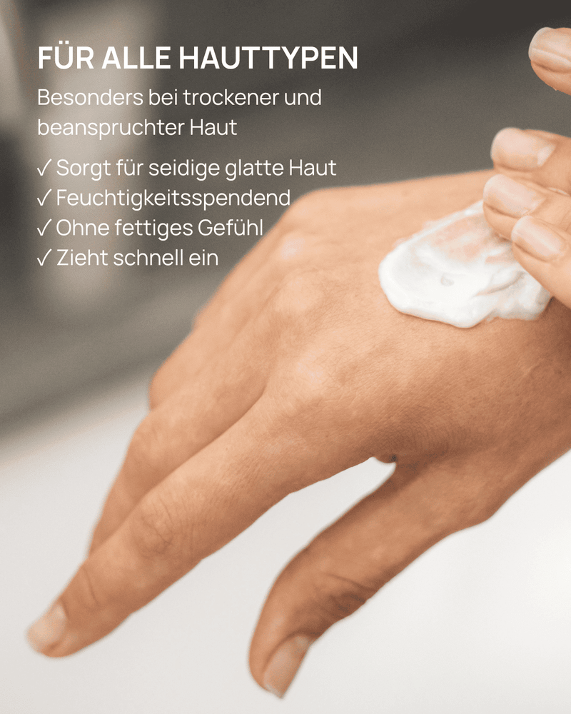 Handlotion für trockene Hände