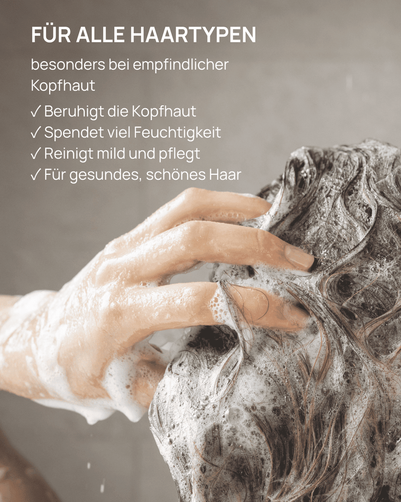 Shampoo für empfindliche Kopfhaut
