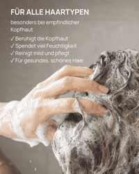 Shampoo für empfindliche Kopfhaut