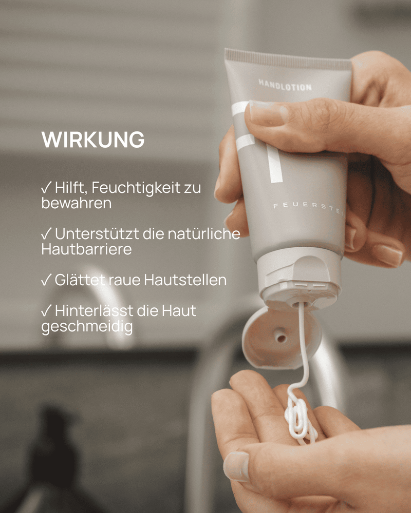 Handlotion für trockene Hände