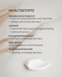 Handlotion für trockene Hände