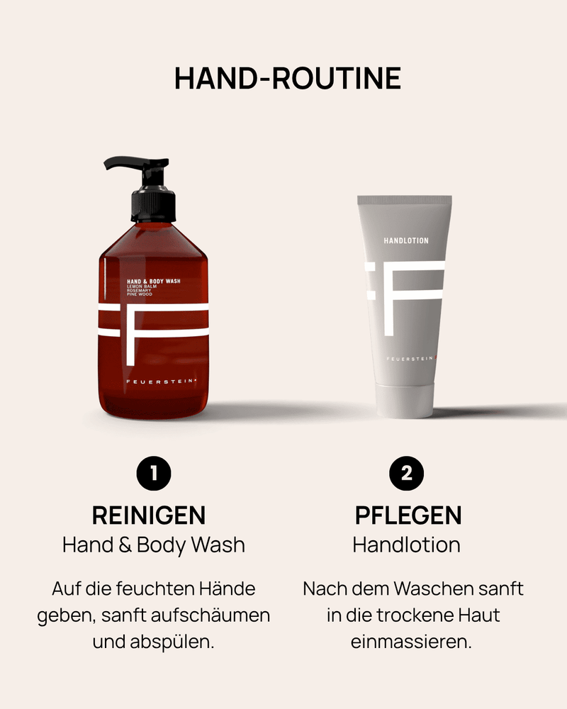 Handlotion für trockene Hände