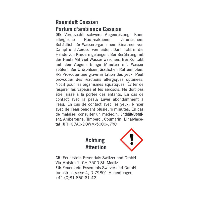 Diffuser Raumduft-Stäbchen Cassian