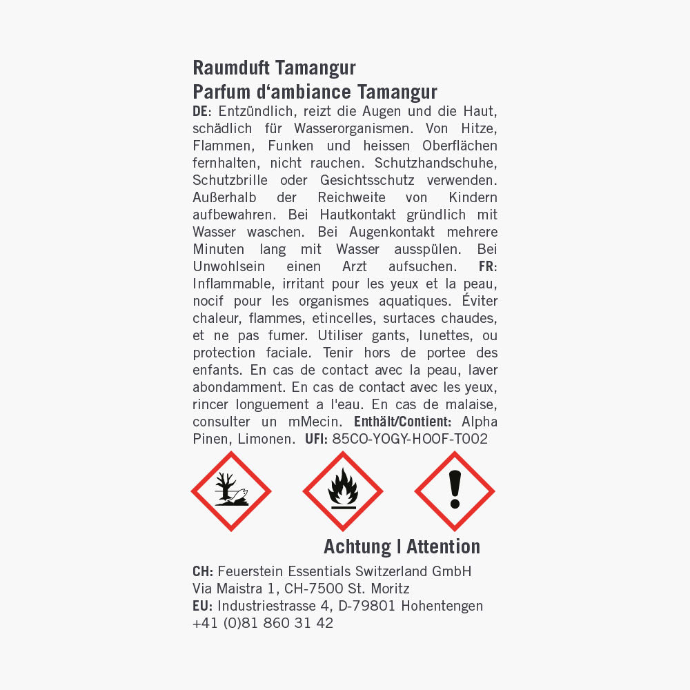 Raumspray Tamangur 100ml