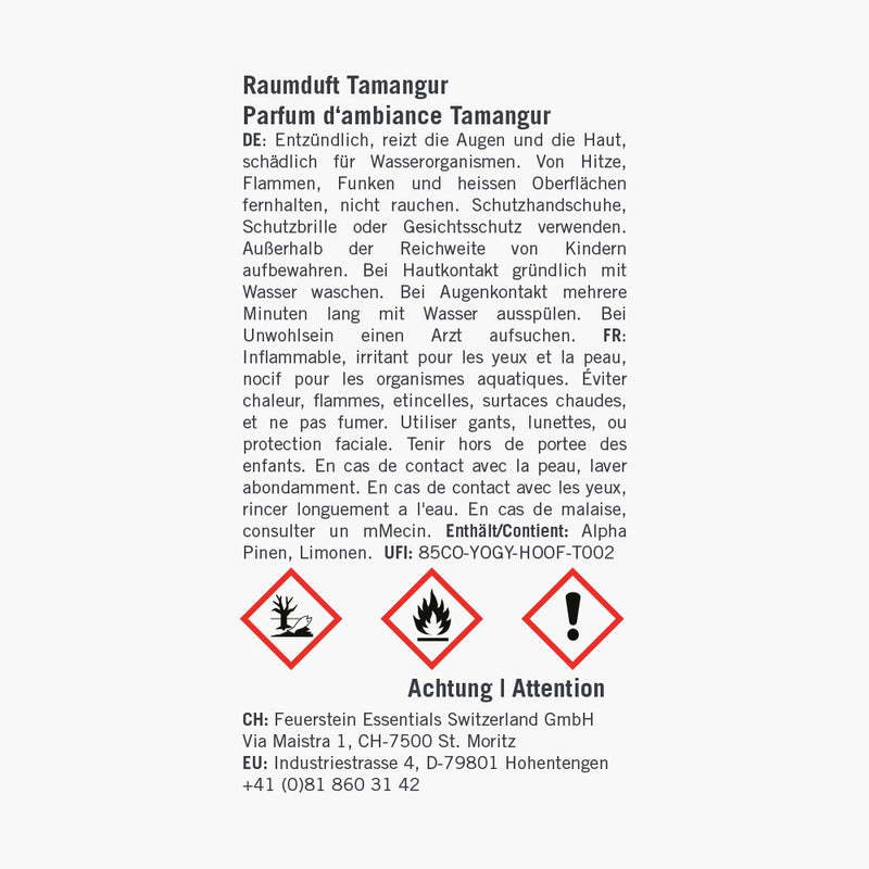 Diffuser Raumduft-Stäbchen Tamangur