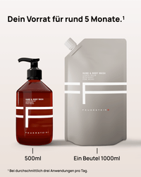 Hand & Body Wash + Refill Set