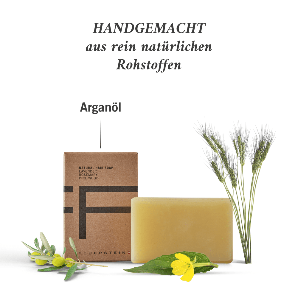 Natural Hair Soap 100g - Dusch & Haarseife