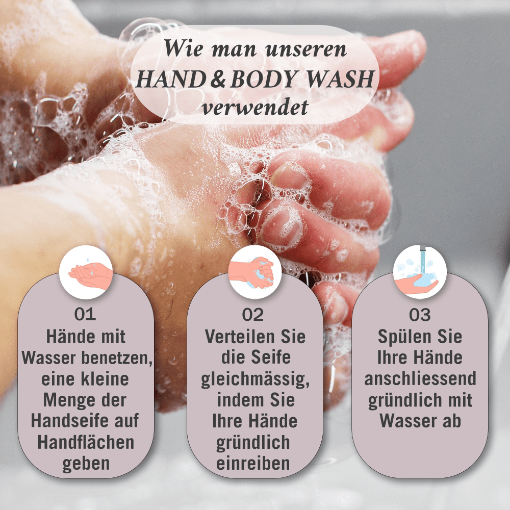 Hand & Body Wash - Savon pour les mains